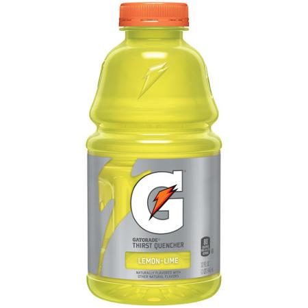 Gatorade LEMON LIME Sports Drink 32 Oz – 76 Super